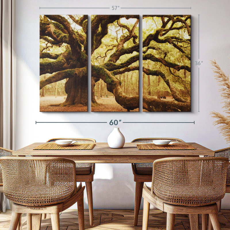 Impression sur toile Mossy, H 57 po x l 36 po