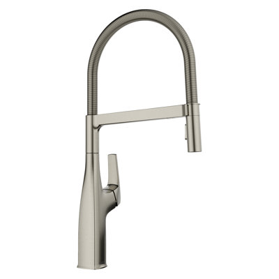 BLANCO RIVANA SEMI-PRO 1.5 GPM SATIN PLATINUM