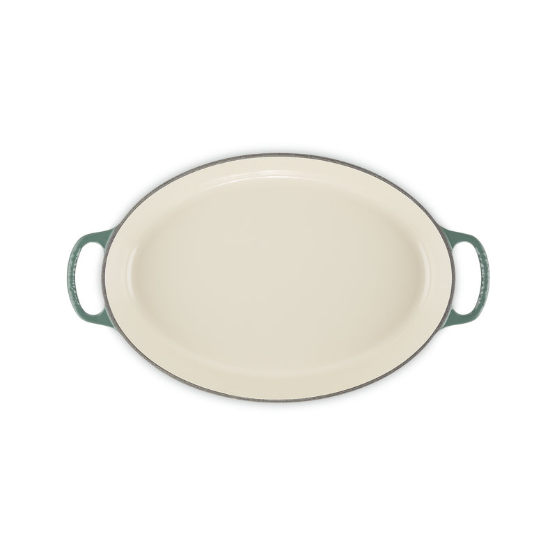 Le Creuset Enameled Cast Iron Signature Oval Baker, 3 Qt. Artichaut
