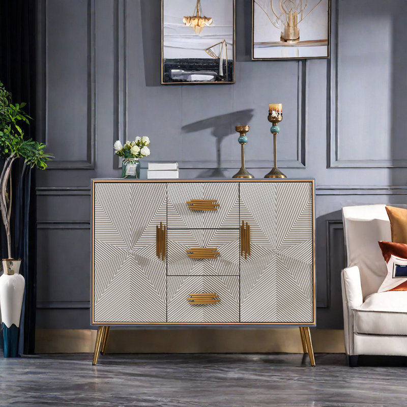 Modern Luxury Accent Cabinet Accent Cabinet, 36.2" H x 47.2" W x 15.7" D