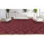 Wool Geometric Area Rug in Rust-106954721