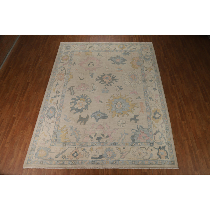 Tapis rectangulaire en laine One-of-a-Kind