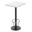 Basnight Rectangular Laminate Table Top with Round Bar Height Table Base and Foot Ring-1842853337-1782146095