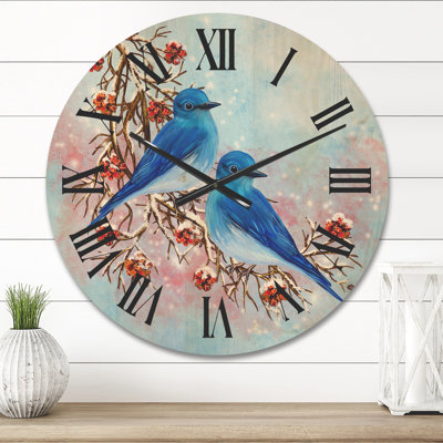 Solid Wood Wall Clock
