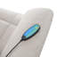 Fauteuil inclinable électrique en microfibre Chriki-2095165127
