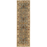 Antiquity Hand-Tufted Blue / Ivory Area Rug