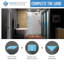 FlexStone® 60"W x 36"D Alcove Shower Base with Centre Drain in Calypso-42309729