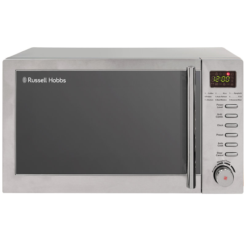 Russell Hobbs Rhm2031 20 Litre Digital Microwave With Grill, Stainless Steel