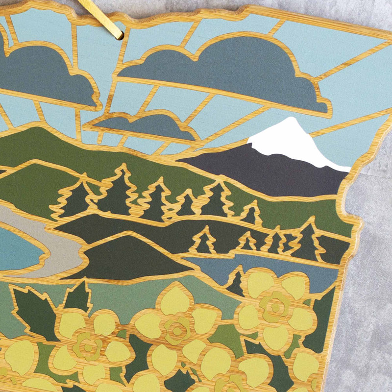 Planche à découper et servir en Oregon par Summer Stokes