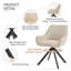 Gefjun 46cm H Upholstered Metal Armchair-120666649