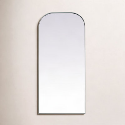 Sabine Metal Arch Floor Mirror