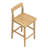 Solid Wood Counter Stool With Footrest-1830675229