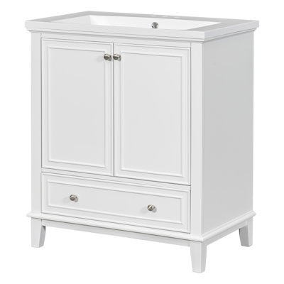 Meuble-lavabo 30 po avec lavabo en céramique