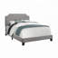 Lit plateforme tapissier