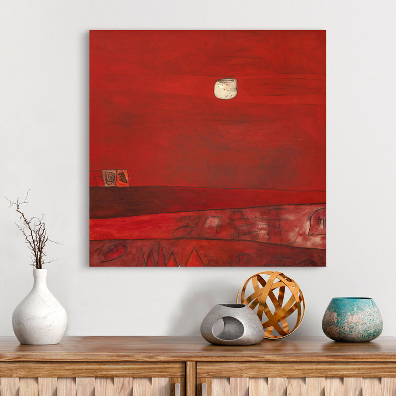 False Monochrome 1 Piece Wrapped Canvas Wall Art, 70cm H x 70cm W x 4cm D