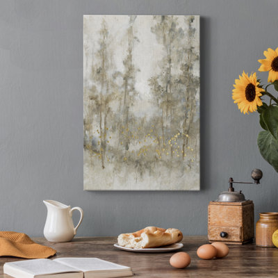 " Thicket Of Trees I " Painting Print
