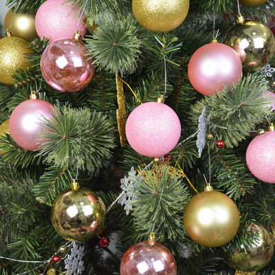 Ornement boule de Noël brillant scintillant