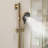 Bathroom Faucet Set With Round Handheld Shower-120233235