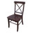 Bellmead Solid Wood Cross Back Side Chair-274613951