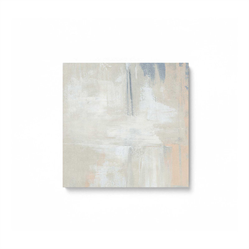 «Gentle Abstract Layers I», reproduction sur toile tendue, 12 po x 12 po, H 16 po x l 16 po