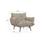 Fauteuil convertible de 35,82 po de largeur Lakhbir-2005452995