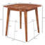 Gonzalo Solid Wood Dining Table