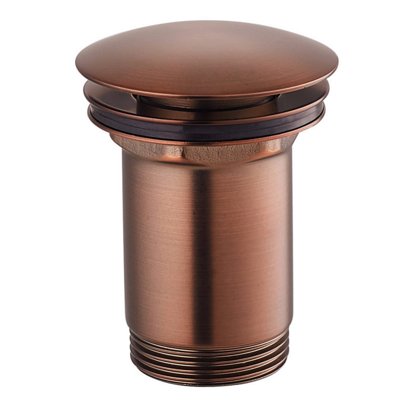 Saxon 6.6cm Drain with Overflow, Oil-Rubbed Bronze