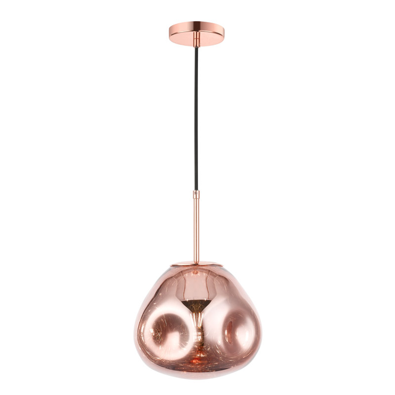 Bojil 1 - Light Single Pendant, Copper