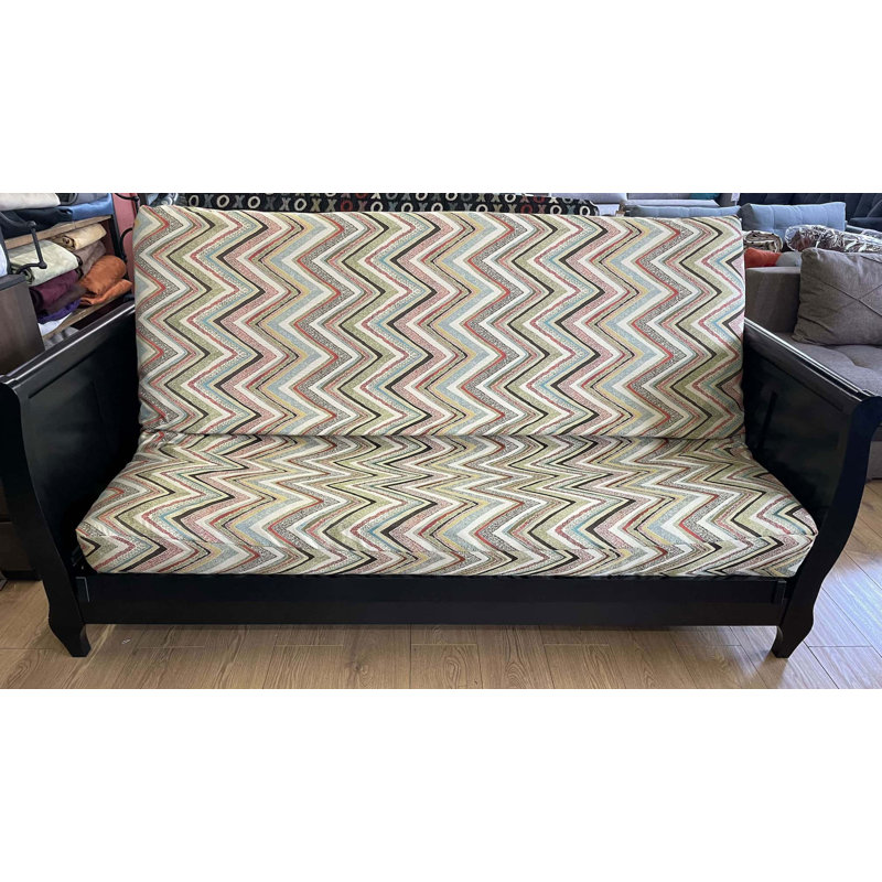 Premium Heavy Texture Zig Zag Futon Cover
