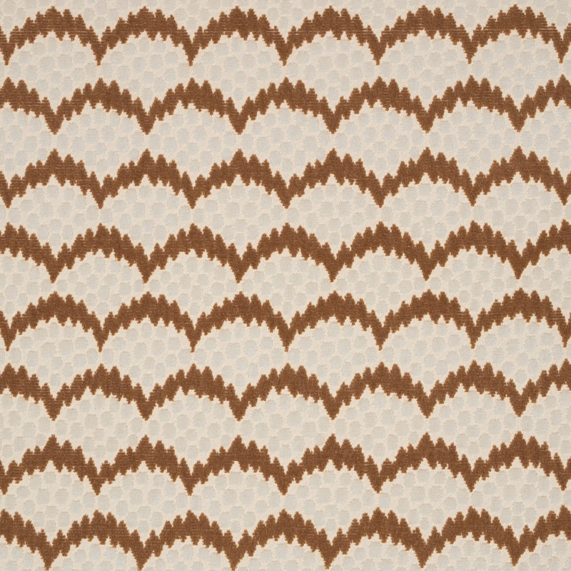 Tissu en velours Schenacher x Neisha Crosland, Ocre