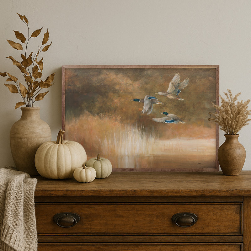 «Pinkerton Life On The Lake» par Julia Purinton, H 16 po x l 24 po