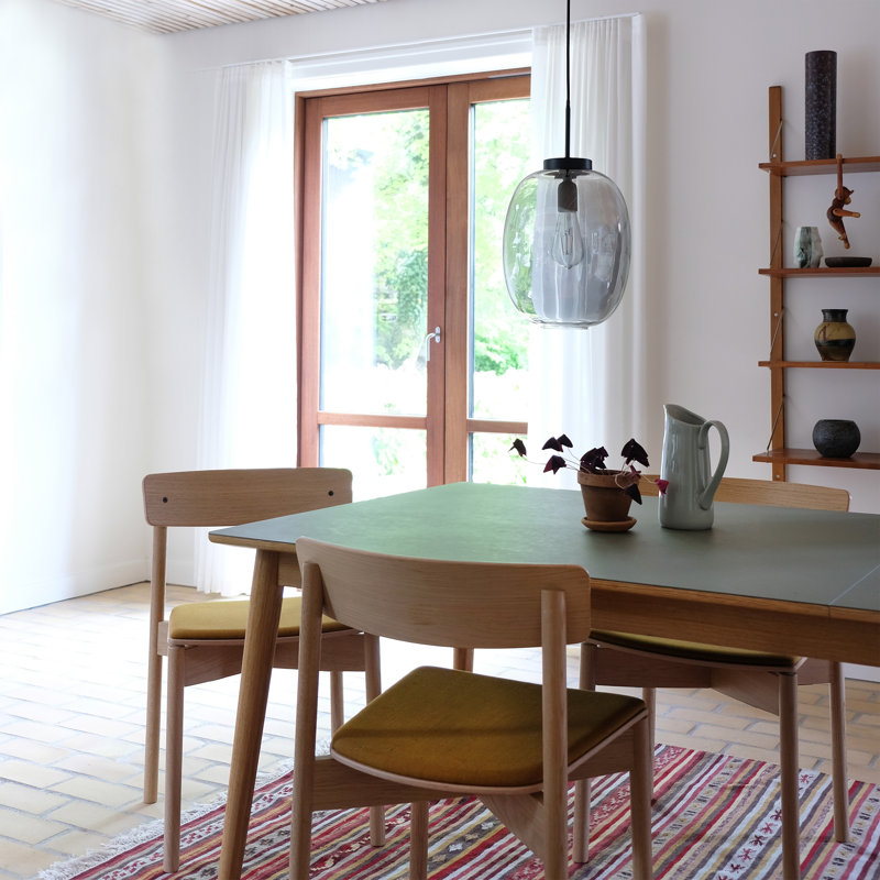 DL39 1 - Light Black Single Pendant, Smoke