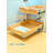 Neecy Wood Pull Out double-layer drawer Soft-Close-312688632