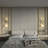 Krishma LED Flush Mounted Sconce