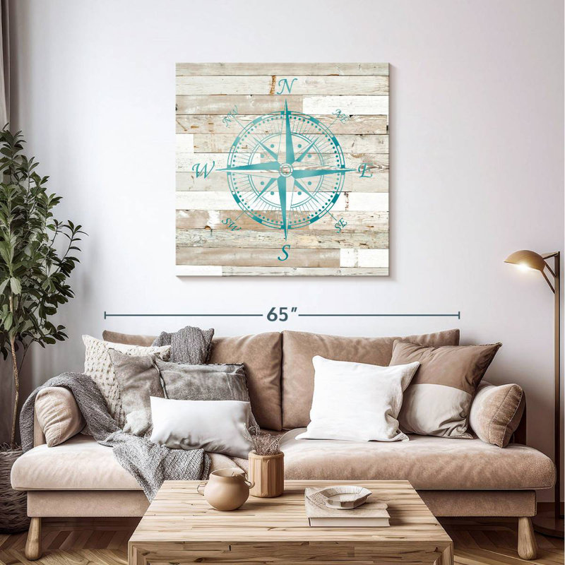 Aletra Rustic Lodge Beachlife Blue