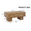 Table basse rectangulaire