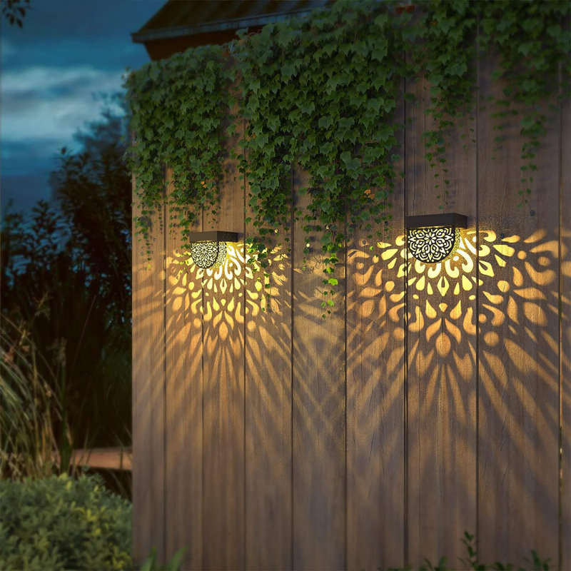 Black Low Voltage Solar Powered Integrated LED Deck Light