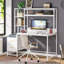 Bureau d'ordinateur 55 pouces avec huche-286118855