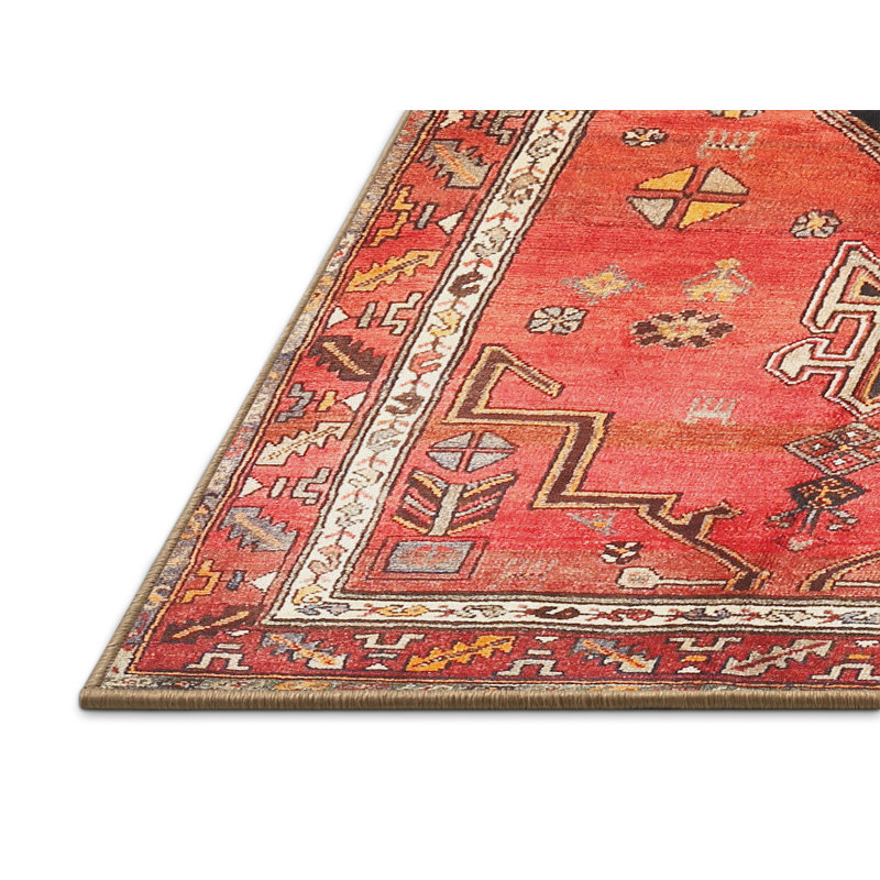 Bintou Oriental Indoor Rug, Rectangle 5' x 7'