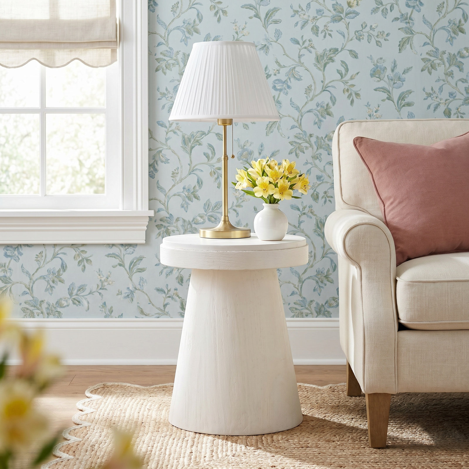 Rosalie Stone End Table