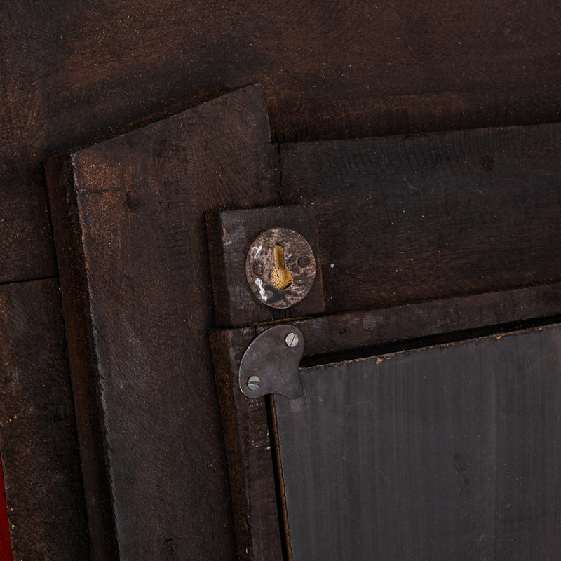 Arnon Wood Flat Wall Mirror