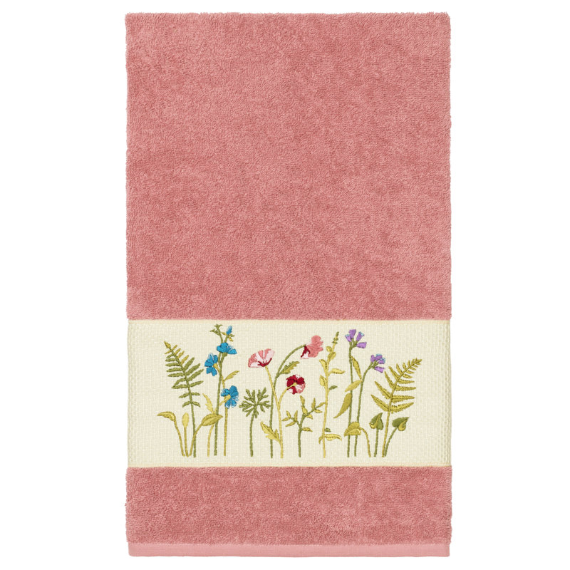 Serenity Midweight Bath Towel, Tea Rose