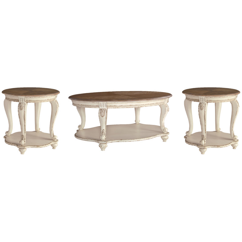 Ensemble de tables basses 3 pièces Aickel