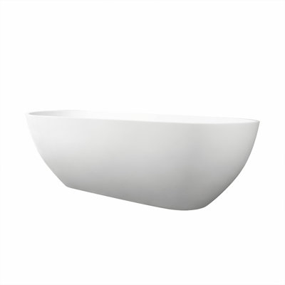 Baignoire de trempage autoportante 68,90 po x 29,50 po