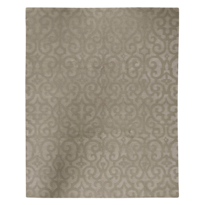 High-Quality Hand-Knotted Salt Area Rug
