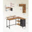 Aliyanah L-Shaped Metal Base Computer Desk-1060791381-1060791376