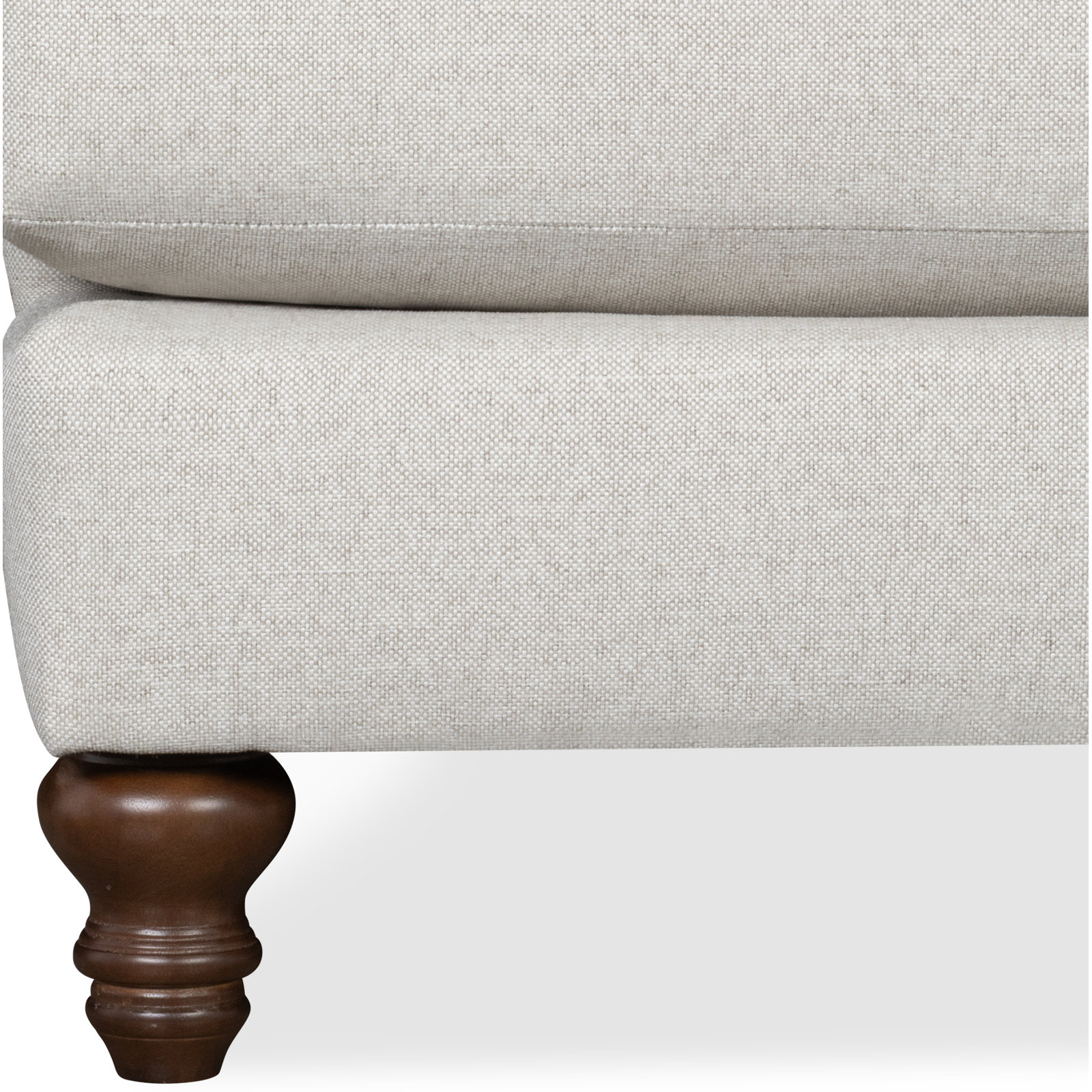 Walters 88'' Sofa, Macarena Light Gray Canvas