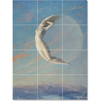 Carreau de peinture murale en céramique 24 po x 32 po 8 po x 8 po
