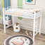 Metal Loft Bed with Guardrails-892129044