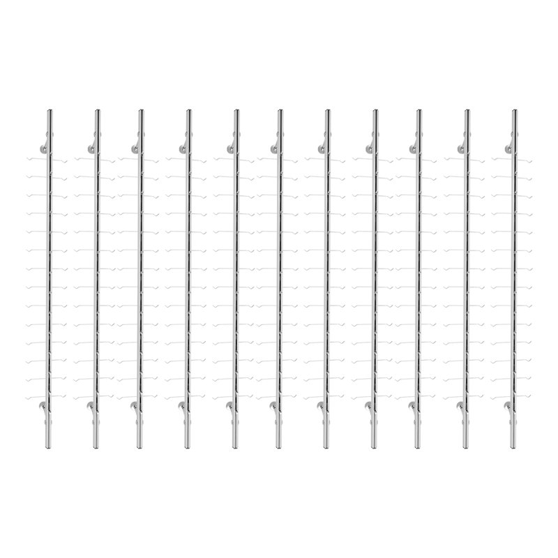 10 pcs Aluminium Eyeglass Display Stand Rack without Lock
